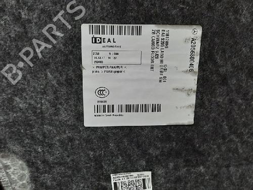 Luggage compartment floor MERCEDES-BENZ C-CLASS (W205) C 200 d (205.007) | BP15018853I33 