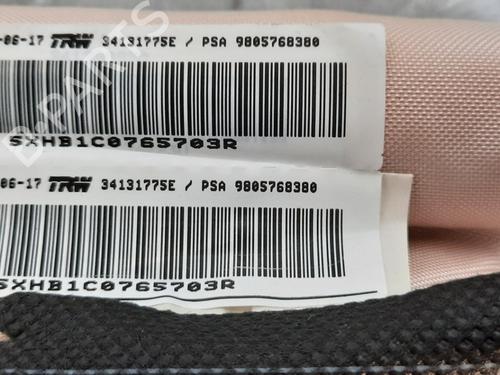 Right curtain airbag PEUGEOT 308 SW II (LC_, LJ_, LR_, LX_, L4_) 1.6 BlueHDi 100 | BP18705235C12