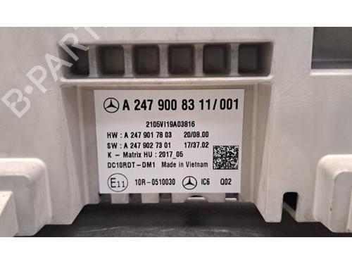Control unit MERCEDES-BENZ EQA (H243) EQA 250 (243.701) | BP33030937M11 - Image 3