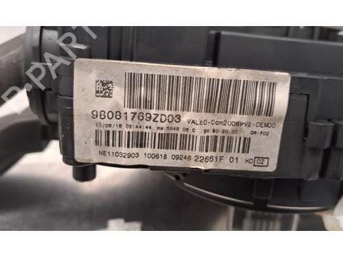 Steering column stalk PEUGEOT 2008 I (CU_) 1.2 THP 110 / PureTech 110 | BP32664712I23  - Image 6