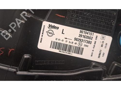 Left taillight OPEL CORSA F (P2JO) 1.2 (68) | BP30046967C34 