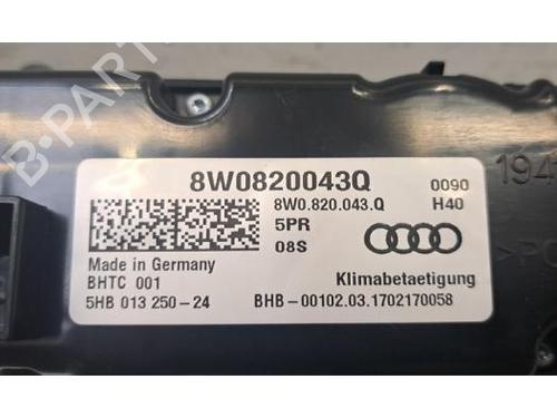 Climate control AUDI A4 B9 Avant (8W5, 8WD) 2.0 TDI | BP37288019I5 - Image 2