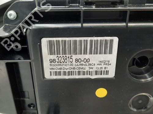 Instrument cluster PEUGEOT 3008 II SUV (MC_, MR_, MJ_, M4_) 1.6 PureTech 180 (M45GFR, M45GFU) | BP15037985C47 