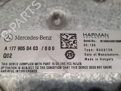 Electronic module MERCEDES-BENZ A-CLASS Saloon (V177) AMG A 35 4-matic (177.151) | BP23604422M83 