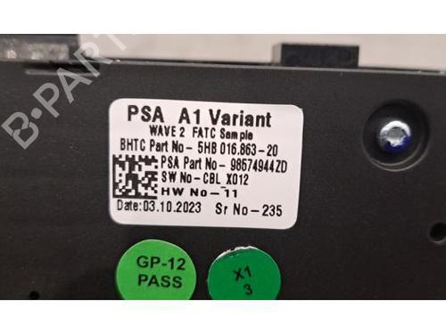 Climate control CITROËN C3 IV (CC_, CB_) ë-C3 (CBZYAZ) | BP32408361I5