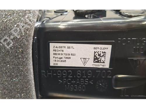 Air vent PORSCHE 911 Convertible (992) Carrera GTS (992342) | BP39995273I21 - Image 5