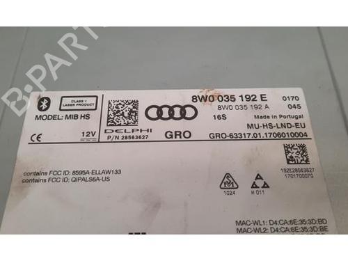 Radio AUDI A5 Sportback (F5A, F5F) 2.0 TDI quattro | BP23613855E6 