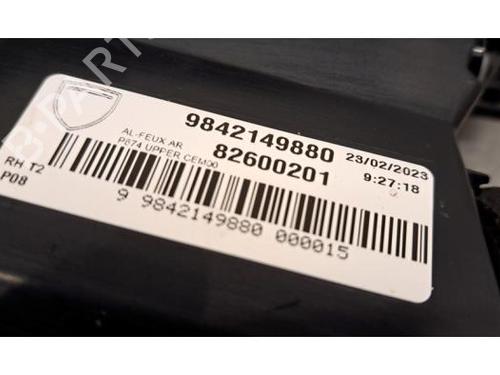 Right taillight PEUGEOT 3008 III (KA_, KB_, KC_) e-210 (KCZKZX) | BP32408614C35