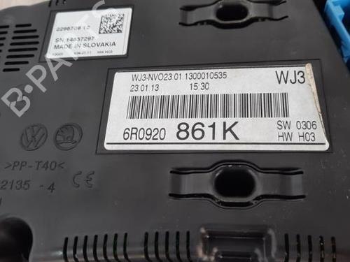 Instrument cluster VW POLO V (6R1, 6C1) 1.2 TDI | BP23642840C47 