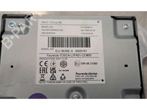 Electronic module CITROËN C5 X (ND_, NC_) Hybrid 225 (NDDGYP) | BP38322237M83 - Image 4
