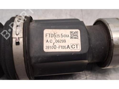 Right front driveshaft MAZDA CX-3 (DK) 2.0 SKYACTIV-G (DK5W, DK6W) | BP31347406M39 