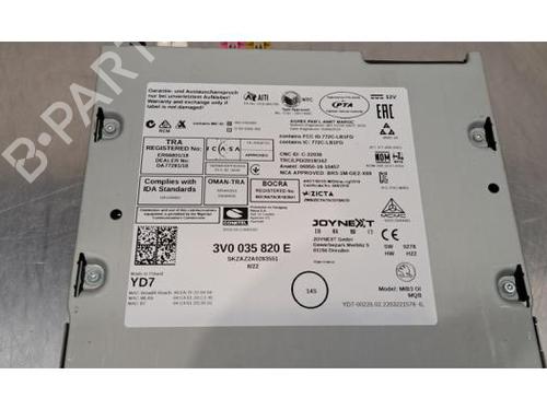 Radio SKODA KAROQ (NU7, ND7) 1.5 TSI | BP29524222E6 