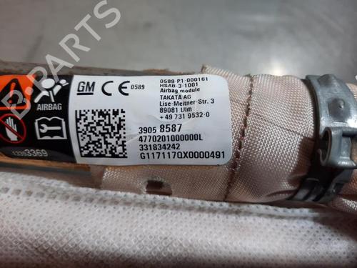 Left curtain airbag OPEL ASTRA K Sports Tourer (B16) 1.6 CDTi (35) | BP23586512C11 