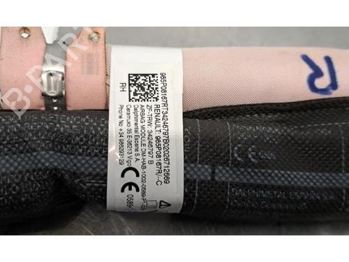 Right curtain airbag DACIA DUSTER (HM_) 1.3 TCe 130 (HMMF) | BP30187548C12