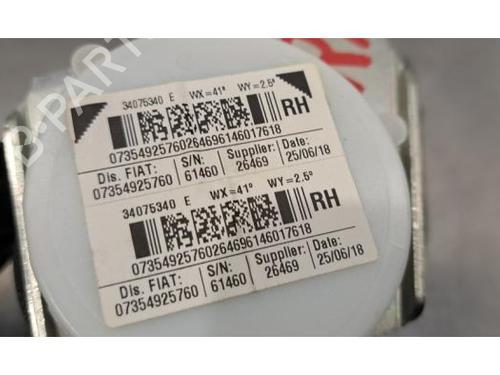 Rear right belt tensioner ABARTH 500C / 595C / 695C 1.4 (312.AXD1A) | BP32284516C90 