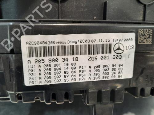 Instrument cluster MERCEDES-BENZ C-CLASS Coupe (C205) C 220 d (205.304) | BP11231705C47 