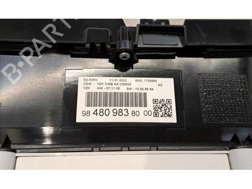 Instrument cluster PEUGEOT EXPERT Van (V_) 2.0 BlueHDi 145 | BP24459237C47 