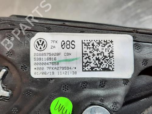 Right mirror VW POLO VI (AW1, BZ1, AE1) 1.6 TDI | BP24624492C27 