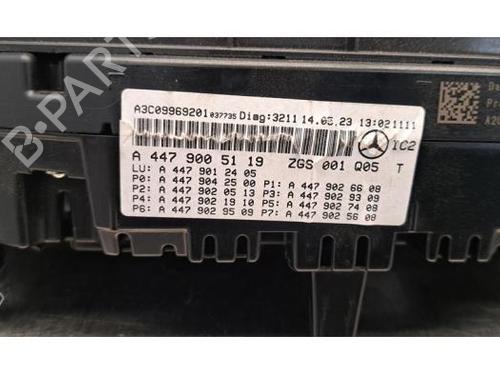 Instrument cluster MERCEDES-BENZ V-CLASS (W447) V 300 CDI / d 4-matic (447.811, 447.813) | BP28086207C47 