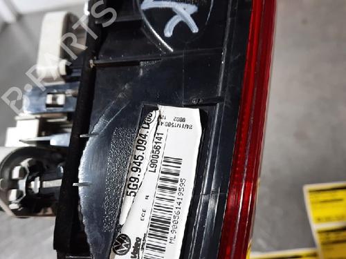 Right taillight VW GOLF VII (5G1, BQ1, BE1, BE2) 1.6 TDI | BP10874314C35 