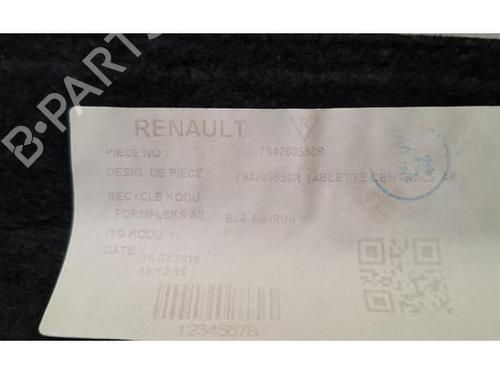 Rear parcel shelf RENAULT CLIO V (B7_) 1.0 TCe 100 (B7MT) | BP40070481C85 - Image 3