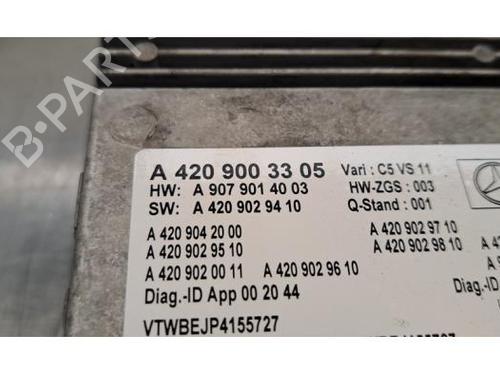 Radio MERCEDES-BENZ SPRINTER 3,5-t Van (B907, B910) 315 CDI RWD (907.631, 907.633, 907.635, 907.637) | BP27923633E6 