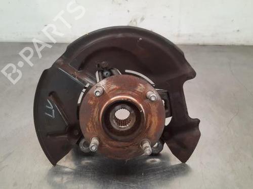 Used Left front steering knuckle FORD FIESTA VII (HJ, HF) 1.1 Ti-VCT (70 hp) 23604460