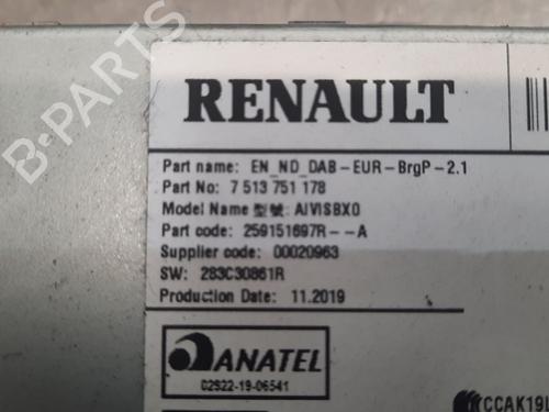 Radio RENAULT CLIO V (B7_) 1.3 TCe 130 (B7MF) | BP18746889E6 