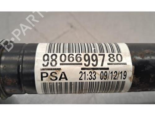 Right front driveshaft PEUGEOT PARTNER Box Body/MPV (K9) 1.5 BlueHDi 100 | BP27187357M39 