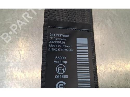 Front right seatbelt OPEL COMBO Box Body/MPV (K9) 1.5 D | BP39154561I25 - Image 4