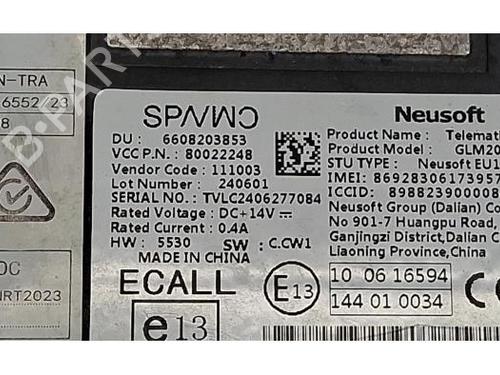 Steering ECU VOLVO EX30 (416) Electric | BP39180182M49 - Image 5
