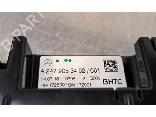 Climate control MERCEDES-BENZ A-CLASS (W177) A 180 d (177.003) | BP29844743I5 