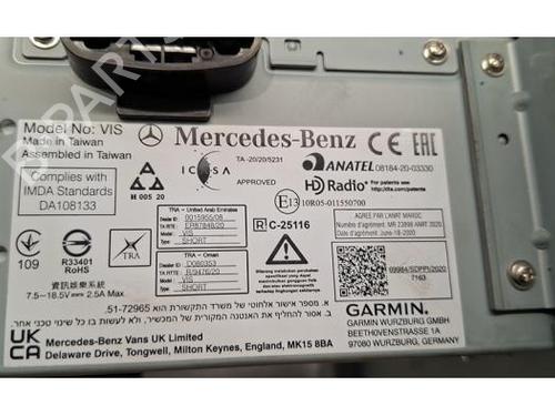 Radio MERCEDES-BENZ VITO Van (W447) 114 CDI (447.601, 447.603, 447.605) | BP31842964E6