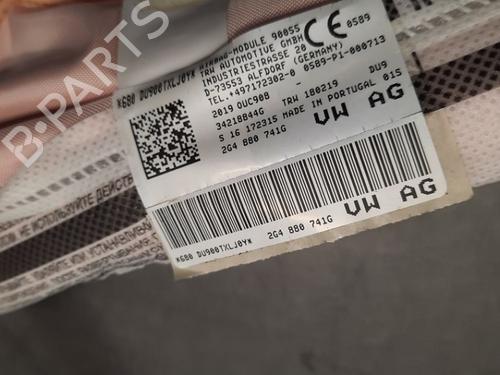 Left curtain airbag VW POLO VI (AW1, BZ1, AE1) 1.0 | BP15236494C11 