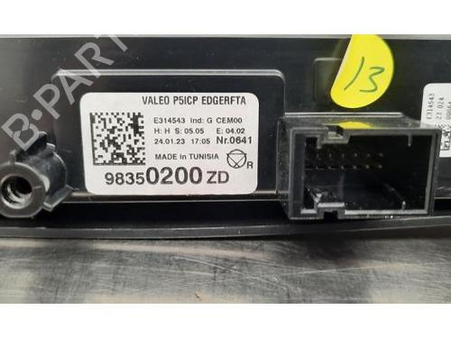 Climate control PEUGEOT 308 III (FB_, FH_, FP_, F3_, FM_) Hybrid 136 (FPHPYC) | BP24832134I5 