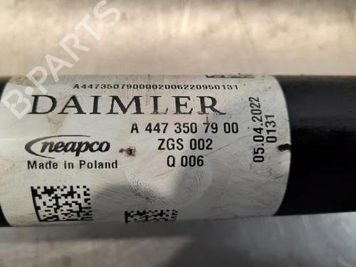 Left rear driveshaft MERCEDES-BENZ VITO Mixto (Double Cabin) (W447) 119 CDI (447.701, 447.703, 447.705) | BP23595250M40 