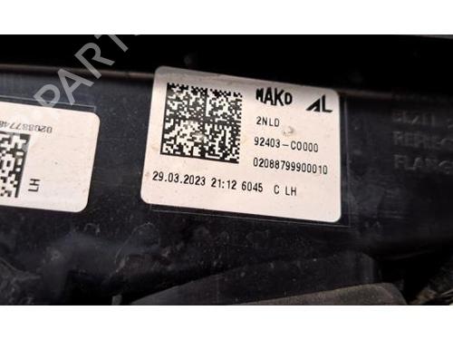 Left taillight HYUNDAI GETZ (TB) 1.6 | BP30163711C34