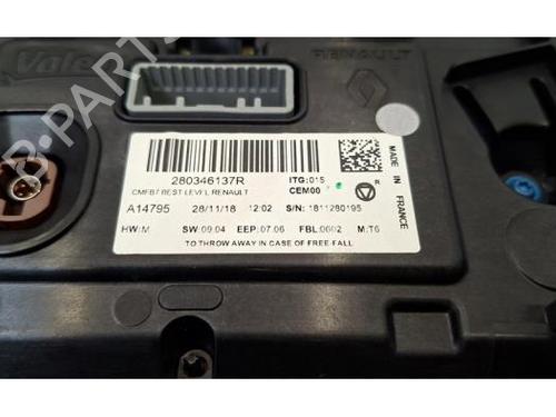 Display monitor RENAULT CLIO V (B7_) 1.0 TCe 100 (B7MT) | BP40070459C48 - Image 3