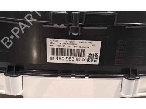 Instrument cluster CITROËN JUMPY III Van (V_) 2.0 BlueHDi 145 | BP32276853C47 