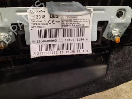 Airbag Kit MERCEDES-BENZ C-CLASS (W205) C 180 BlueTEC / d (205.036) | BP10895742C86 