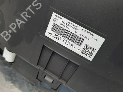 Used Instrument cluster OPEL CROSSLAND X / CROSSLAND (P17, P2QO) 1.2 (75) (110 hp) 17563026