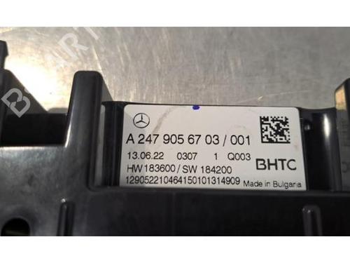Climate control MERCEDES-BENZ CLA (C118) CLA 180 d (118.310) | BP32767573I5 - Image 3