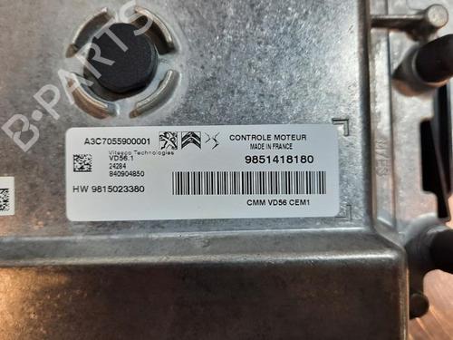 Engine control unit (ECU) PEUGEOT 308 III (FB_, FH_, FP_, F3_, FM_) PureTech 130 (FPHNSL, FPHNST) | BP28613448M57 