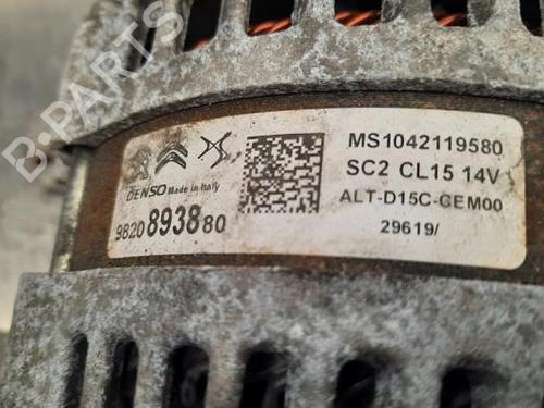 Alternator PEUGEOT 208 I (CA_, CC_) 1.5 BlueHDI 100 | BP23616186M7
