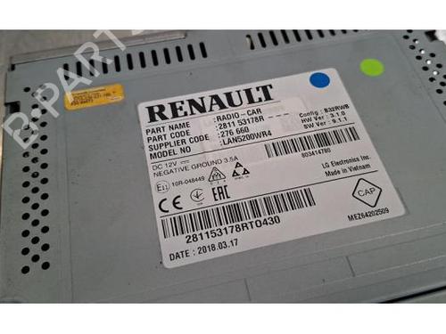 Radio RENAULT TRAFIC III Van (FG_) 1.6 dCi 95 (FGMJ, FGMR) | BP37003125E6 - Image 5