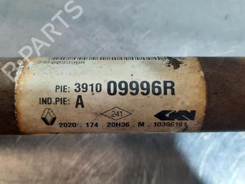 Right front driveshaft RENAULT MEGANE IV Hatchback (B9A/M/N_) 1.3 TCe 140 (B9NB) | BP23584067M39 