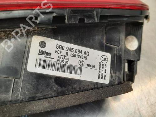 Right taillight VW GOLF VII (5G1, BQ1, BE1, BE2) 1.6 TDI | BP23639582C35 