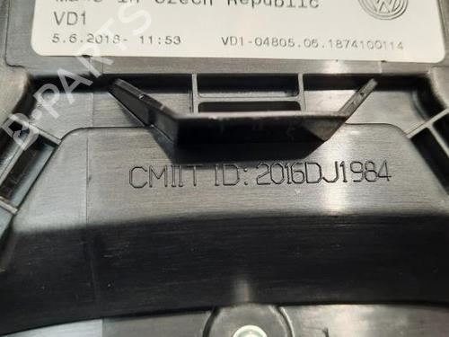 Instrument cluster VW GOLF VII (5G1, BQ1, BE1, BE2) 2.0 R 4motion | BP15793812C47 