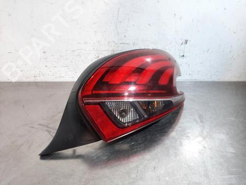 Used Right taillight PEUGEOT 208 I (CA_, CC_) 1.0 VTi (68 hp) 23631620