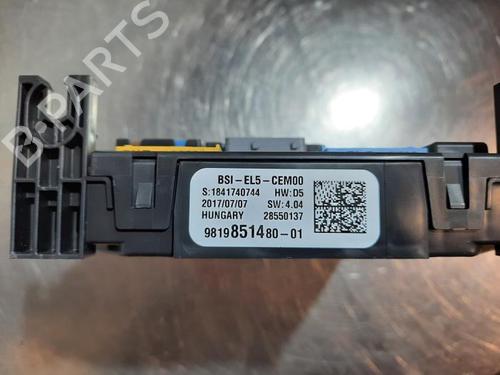 Fuse box CITROËN C4 SPACETOURER (3D_) 1.2 PureTech 130 | BP23593129E1 